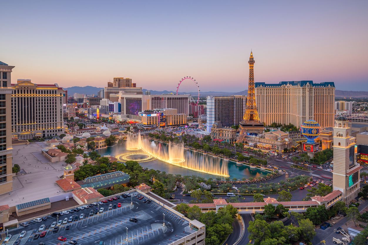 Panoramic Image of Las Vegas, NV